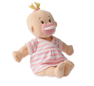 Manhattan Toy Co Baby Stella Peach Doll with Blonde Hair, Manhattan Toy Co, Baby Doll, Baby Stella, cf-type-dolls, cf-vendor-manhattan-toy-co, Doll, Manhattan Toy Co, Manhattan Toy Co Doll, P