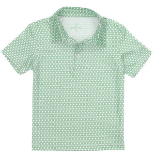 Properly Tied LD Inlet Polo in Tee Time, Properly Tied, Inlet Polo, Little Ducklings, Polo, Properly Tied, Properly Tied LD Inlet Polo, Properly Tied Polo, Tee Time, Shirts & Tops - Basically