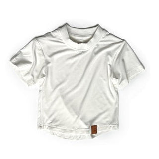 Little Bipsy Oversized Bamboo Tee - White, Little Bipsy Collection, Bamboo Tee, Black, cf-size-3-6-months, cf-type-tee, cf-vendor-little-bipsy-collection, LBSS23, Little Bipsy, Little Bipsy O