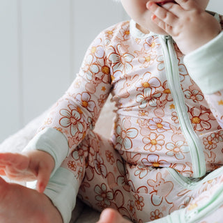 Dream Big Little Co Bunny BloomZzz Dream Romper, Dream Big Little Co, Bamboo Pajamas, Bunny BloomZzz, cf-size-18-24-months, cf-size-3-6-months, cf-size-6-12-months, cf-type-pajamas, cf-vendor