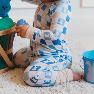 Dream Big Little Co Easter Wishes Dream Romper, Dream Big Little Co, Bamboo Pajamas, cf-size-0-3-months, cf-size-12-18-months, cf-size-18-24-months, cf-size-2t, cf-size-3-6-months, cf-size-6-