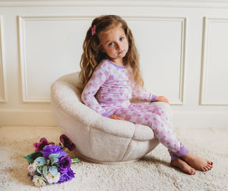 Dream Big Little Co Lavender DaisieZzz L/S Dream Set, Dream Big Little Co, cf-size-4t, cf-size-5-6, cf-size-7-8, cf-type-pajamas, cf-vendor-dream-big-little-co, Daisy, DBLC, Dream Big Little 