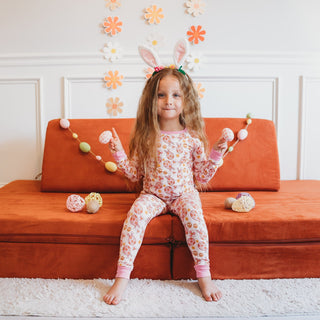 Dream Big Little Co Don't Wont Be Hoppy L/S Dream Set, Dream Big Little Co, Bamboo Pajamas, cf-size-3t, cf-size-4t, cf-size-7-8, cf-size-9-10, cf-type-pajamas, cf-vendor-dream-big-little-co, 