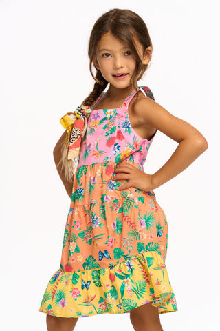Chaser Nova Tank Dress - Multi Tropical Floral, Chaser, cf-size-3, cf-size-4, cf-size-5, cf-size-6, cf-size-7, cf-size-8, cf-type-dress, cf-vendor-chaser, Chaser, Chaser Dress, Chaser Dresses