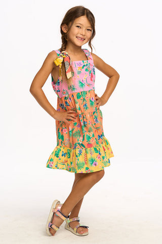 Chaser Nova Tank Dress - Multi Tropical Floral, Chaser, cf-size-3, cf-size-4, cf-size-5, cf-size-6, cf-size-7, cf-size-8, cf-type-dress, cf-vendor-chaser, Chaser, Chaser Dress, Chaser Dresses