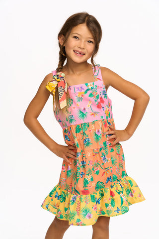 Chaser Nova Tank Dress - Multi Tropical Floral, Chaser, cf-size-3, cf-size-4, cf-size-5, cf-size-6, cf-size-7, cf-size-8, cf-type-dress, cf-vendor-chaser, Chaser, Chaser Dress, Chaser Dresses
