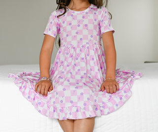 Dream Big Little Co Lavender DaisieZzz Dream Ruffle Dress, Dream Big Little Co, cf-size-2t, cf-type-dresses, cf-vendor-dream-big-little-co, DBLC, Dream Big Little Co, Dream Big Little Co Drea