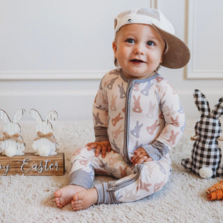 Dream Big Little Co Cotton TailZzz Dream Romper, Dream Big Little Co, Bamboo Pajamas, cf-size-0-3-months, cf-size-18-24-months, cf-size-6-12-months, cf-type-pajamas, cf-vendor-dream-big-littl