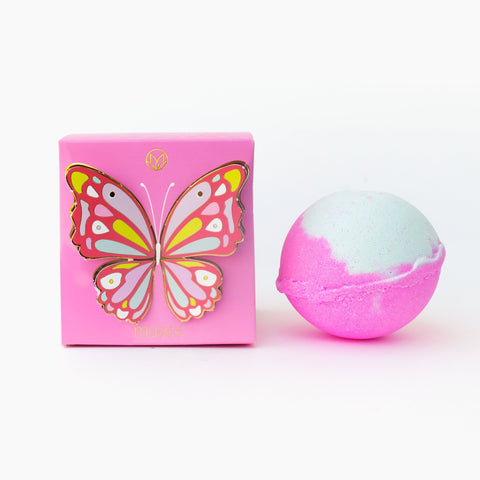 Musee Butterfly Boxed Bath Balm, Musee, Bath Balm, Bath Bomb, Butteffly Bath Balm, Butterfly, Butterfly Bath Bomb, cf-type-bath-bomb, cf-vendor-musee, Ethically sourced, Made in the USA, Muse