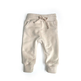 Little Bipsy Embroidered Jogger - Ivory, Little Bipsy Collection, cf-size-18-24-months, cf-size-4t-5t, cf-size-5t-6t, cf-size-6-12-months, cf-type-joggers, cf-vendor-little-bipsy-collection, 