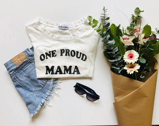 Brokedown Clothing Women's One Proud Mama Tee, Brokedown Clothing, Brokedown Clothing, Brokedown Clothing Mama Tee, Brokedown Clothing Mommy & Me, Brokedown Clothing Mother's Day, Brokedown C