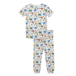 Magnetic Me Party Safari Modal 2pc Pajama Set, Magnificent Baby, Birthday, Birthday Boy, Birthday Girl, Birthday Pajamas, cf-size-3t, cf-size-4t, cf-size-5y, cf-size-6y, cf-size-7y, cf-size-8