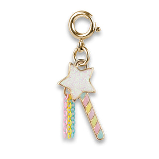 Charm It! Gold Magic Wand Charm, Charm It!, cf-type-charms-&-pendants, cf-vendor-charm-it, Charm Bracelet, Charm It Charms, Charm It!, Charm It! Gold Magic Wand Charm, Charms, High Intencity,