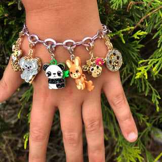 Charm It! Glitter Panda Charm, Charm It!, cf-type-charms-&-pendants, cf-vendor-charm-it, Charm Bracelet, Charm It Charms, Charm It!, Charms, High Intencity, Panda, Charms & Pendants - Basical