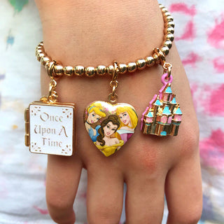 Charm It! Gold Castle Charm, Charm It!, Castle Charm, cf-type-charms-&-pendants, cf-vendor-charm-it, Charm Bracelet, Charm It Charms, Charm It!, Charm It! Gold Castle Charm, Charms, Disney, D