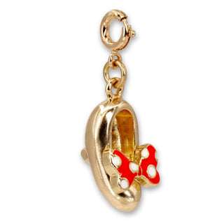 Charm It! Gold Minnie Shoe Charm, Charm It!, cf-type-charms-&-pendants, cf-vendor-charm-it, Charm Bracelet, Charm It Charms, Charm It!, Charm It! Gold Minnie Shoe Charm, Charms, Disney, Disne