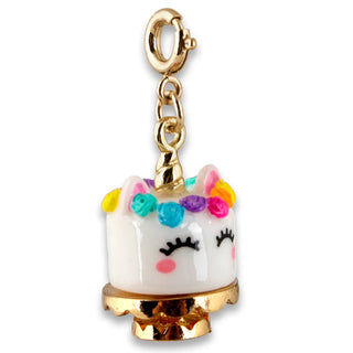 Charm It! Gold Unicake Charm, Charm It!, Cake, cf-type-charms-&-pendants, cf-vendor-charm-it, Charm Bracelet, Charm It Charms, Charm It!, Charms, High Intencity, Unicake, Unicorn, Charms & Pe