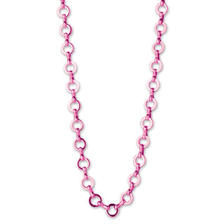Charm It! Pink Chain Necklace, Charm It!, cf-type-necklaces, cf-vendor-charm-it, Charm It!, Charm It! Chain Necklace, Charm It! Necklace, Charm It! Pink Chain Necklace, Charm Necklace, High I
