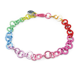 Charm It! Rainbow Chain Bracelet, Charm It!, Bracelet, cf-type-bracelets, cf-vendor-charm-it, Charm Bracelet, Charm It!, Charm It! Bracelet, Charm It! Chain Bracelet, Charm It! Rainbow Chain 
