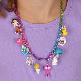 Charm It! Rainbow Chain Necklace, Charm It!, cf-type-necklaces, cf-vendor-charm-it, Charm It!, Charm It! Chain Necklace, Charm It! Necklace, Charm It! Rainbow Chain Necklace, Charm Necklace, 