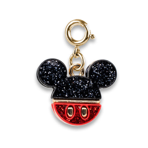 Charm It! Gold Glitter Mickey Mouse Icon Charm, Charm It!, cf-type-charms-&-pendants, cf-vendor-charm-it, Charm Bracelet, Charm It Charms, Charm It!, Charm It! Gold Glitter Mickey Mouse Icon 
