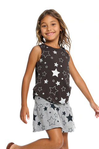 Chaser Glitter Stars Tank, Chaser, cf-size-12, cf-size-4, cf-type-tank-top, cf-vendor-chaser, Chaser, Chaser Kids, Chaser Stars, Chaser Tank Top, Girls Tank, Glitter Stars, JAN23, Stars, Tank