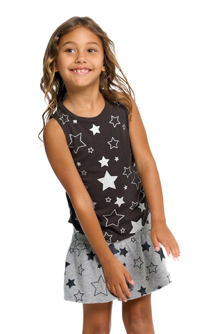 Chaser Glitter Stars Tank, Chaser, cf-size-12, cf-size-4, cf-type-tank-top, cf-vendor-chaser, Chaser, Chaser Kids, Chaser Stars, Chaser Tank Top, Girls Tank, Glitter Stars, JAN23, Stars, Tank