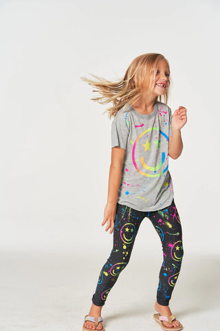 Chaser Happy Face Leggings, Chaser, cf-size-10, cf-size-4, cf-size-5, cf-type-pants, cf-vendor-chaser, Chaser, Chaser Happy Face, Chaser Happy Face Leggings, Chaser Kids, Chaser Leggings, Cha
