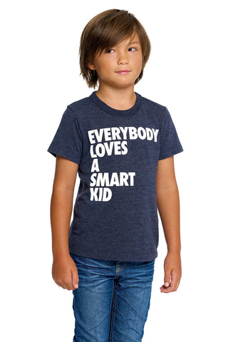 Chaser Smart Kid S/S Tee, Chaser, Chaser, Chaser Brand, Chaser Smart Kid S/S Tee, Chaser Tee, JAN23, short Sleeve Tee, Smart Kid S/S Tee, Smart Kid Tee, Shirt - Basically Bows & Bowties