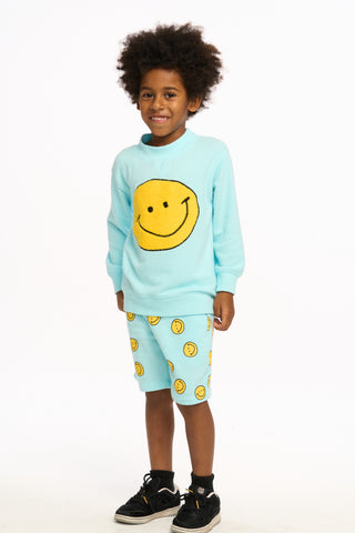 Chaser Smiley Toby Pullover, Chaser, cf-size-2, cf-size-5, cf-type-shirts-&-tops, cf-vendor-chaser, Chaser, Chaser Kids, Chaser Pullover, Chaser Sweatshirt, Happy, pullover, Smiley, Smiley Fa