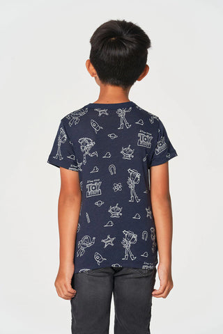 Chaser Toy Story Doodle Pattern S/S Tee, Chaser, Boys Clothing, Boys Tee, cf-size-10, cf-size-12, cf-size-5, cf-size-6, cf-size-7, cf-type-tee, cf-vendor-chaser, Chaser, Chaser Kids, Chaser K