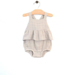 City Mouse Rain Cloud Woven Chest Flutter Romper, City Mouse, City Mouse, City Mouse  Woven Chest Flutter Romper, city mouse baby clothes, City Mouse Chest Flutter Romper, City Mouse Clothing