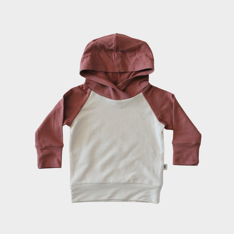 Babysprouts Colorblock Hoodie in Rosewood, Babysprouts, Baby Sprouts, Babysprouts, cf-size-6-12-months, cf-type-baby-&-toddler-tops, cf-vendor-babysprouts, Colorblock Hoodie, Hoodie, JAN23, R