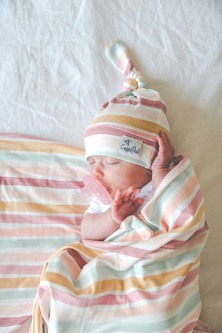 Copper Pearl Belle Knit Swaddle Blanket, Copper Pearl, cf-type-swaddling-blanket, cf-vendor-copper-pearl, Copper Pearl, Copper Pearl Enchanted, Copper Pearl Enchanted Knit Swaddle Blanket, Co
