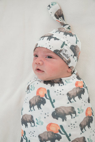 Copper Pearl Bison Top Knot Hat, Copper Pearl, All Things Holiday, Baby Hat, Copper Pearl Bison, Copper Pearl Bison Top Knot Hat, Copper Pearl Hat, Copper PEarl Hats, Copper Pearl Top Knot Ha