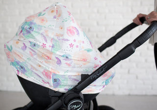 Copper Pearl Bloom 5-in-1 Multi-Use Cover, Copper Pearl, All Things Holiday, Baby Shower, Car Seat Cover, Copper Pearl, Copper Pearl 5-in-1 Multi Use Cover, Copper Pearl 5-in1 Multi Use Cover