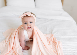 Copper Pearl Blush Knit Swaddle Blanket, Copper Pearl, Copper Pearl, Copper Pearl Blush, Copper Pearl Blush Knit Swaddle Blanket, Copper Pearl Solid Knit Swaddle Blanket, Copper PEarl Solid P