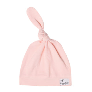 Copper Pearl Blush Top Knot Hat, Copper Pearl, All Things Holiday, Baby Hat, Copper Pearl Blush, Copper Pearl Blush Top Knot Hat, Copper Pearl Hat, Copper PEarl Hats, Copper Pearl Pink, Coppe