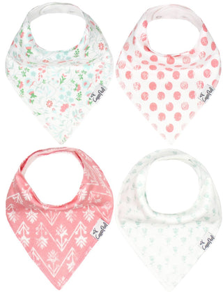 Copper Pearl Claire Bandana Bib Set, Copper Pearl, All Things Holiday, Baby Shower Gift, Baby Shower Girl, Bib Set, Bibs, Claire, Copper Pearl, Copper Pearl Baby Bibs, Copper Pearl Bandanna B