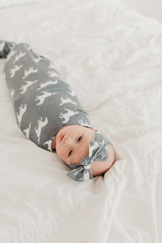 Copper Pearl Colt Swaddle Blanket, Copper Pearl, Colt, Copper Pearl, Copper Pearl Colt, Copper Pearl Swaddling Blanket, Horse Swaddle, Horses, Knit Swaddle Blanket, Swaddling Blanket, Swaddli