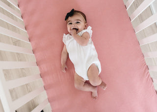 Copper Pearl Darling Fitted Crib Sheet, Copper Pearl, Copper Pearl Crib Sheet, Copper Pearl Darling, Copper Pearl Darling Fitted Crib Sheet, Copper Pearl Fitted Crib Sheet, Copper Pearl Pink 