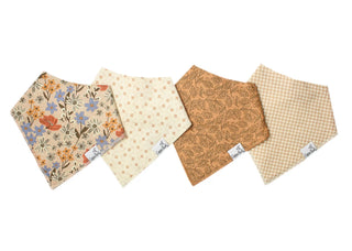 Copper Pearl Eden Bandana Bib Set, Copper Pearl, Baby Shower, Baby Shower Gift, Bandana Bib Set, Bandana Bibs, Bandanna Bibs, Bee, Bumble Bee, cf-type-bib-set, cf-vendor-copper-pearl, Copper 