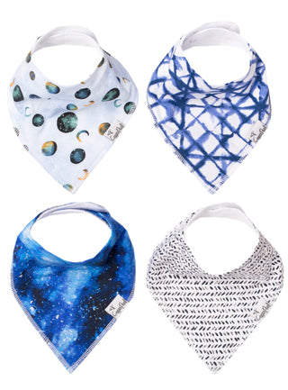 Copper Pearl Galaxy Bandana Bib Set, Copper Pearl, Baby Shower, Baby Shower Gift, Bandana Bib Set, Bandana Bibs, Bandanna Bibs, cf-type-bib-set, cf-vendor-copper-pearl, Copper Pearl, Copper P