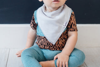 Copper Pearl Gray Basics Bandana Bib Set, Copper Pearl, Baby Shower, Baby Shower Gift, Bandana Bib Set, Bandana Bibs, Bandanna Bibs, Basic Bibs, Copper Pearl, Copper Pearl Bandanna Bibs, Copp