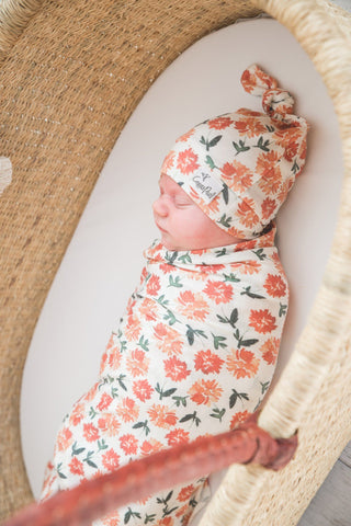 Copper Pearl Hazel Top Knot Hat, Copper Pearl, All Things Holiday, Baby Hat, Copper Pearl Hat, Copper PEarl Hats, Copper Pearl Hazel, Copper Pearl Hazel Top Knot Hat, Copper Pearl Top Knot Ha