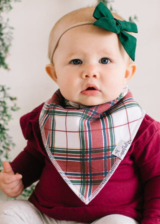 Copper Pearl Holly Bandana Bib Set, Copper Pearl, All Things Holiday, Baby Shower, Baby Shower Gift, Bandana Bib Set, Bandana Bibs, Bandanna Bibs, Christmas, Christmas Bibs, Copper Pearl, Cop