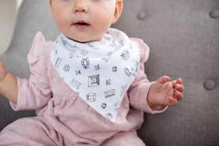 Copper Pearl Isla Bandana Bib Set, Copper Pearl, Baby Shower, Baby Shower Gift, Bandana Bib Set, Bandana Bibs, Bandanna Bibs, Copper Pearl, Copper Pearl Bandanna Bibs, Copper Pearl Bib Set, C
