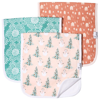 Copper Pearl Jane Premium Burp Cloth Set, Copper Pearl, All Things Holiday, Burp Cloth Set, Burp Cloths, Copper Pearl Burp Cloth Set, Copper Pearl Christmas, Copper Pearl Christmas 2020, Copp