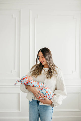 Copper Pearl Liberty Knit Swaddle Blanket, Copper Pearl, 4th of July, Copper Pearl, Copper Pearl Holiday, Copper Pearl Holiday 2020, Copper Pearl Liberty Blanket, Copper Pearl Liberty Swaddle