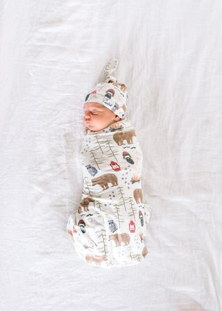 Copper Pearl Lumberjack Knit Swaddle Blanket, Copper Pearl, Copper Pearl, Copper Pearl Lumberjack, Copper Pearl Lumberjack Knit Swaddle Blanket, Copper Pearl Swaddling Blanket, Knit Swaddle B